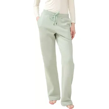 Dámské kalhoty Dámské fleecové kalhoty v pastelově zelené barvě Vamp 23145 vert zephyr velikost M