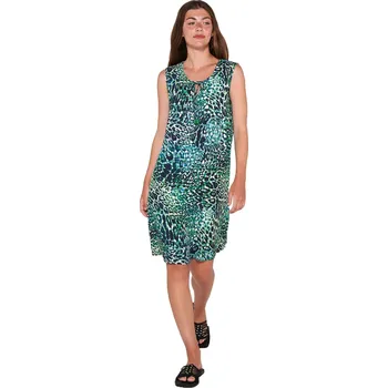 Dámské šaty Dámské šaty Vamp bez rukávů 20407 velikost S