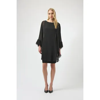 Dámské šaty Joseph Ribkoff společenské elegantní šaty 254186/11 Černá 40/12