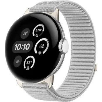 VSECHNONAMOBIL 123016 NYLON Vyměnitelný řemínek pro Google Pixel Watch 4 45mm / Pixel Watch 3 45mm šedý