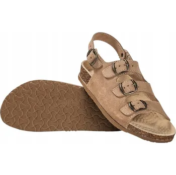 Pracovní obuv Sandály Medibut hnědé velikost 36