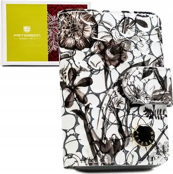 Peterson peněženka z pravé kůže, vícebarevná - dámská