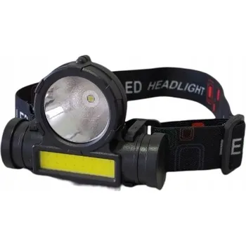 Čelovka LED ČELOVKA 3W + COB AKUMULÁTOR