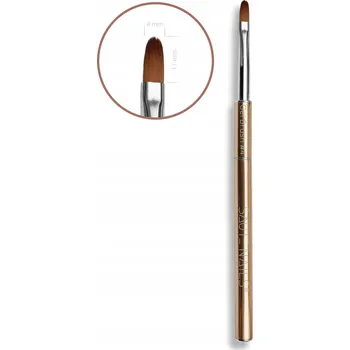 Kosmetický štětec SAUTE NAILS Štětec na gel GEL BRUSH #4