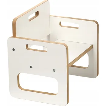 Židlička pro děti 1-3 roky bílá TB-330/1