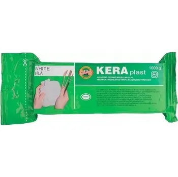 Modelovací hmota Samo-tvrdnoucí hlína Koh-i-Noor bílá 1000g