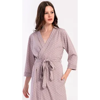 Dámský župan Vienetta Dámský župan krátký Adélka: kakaová M