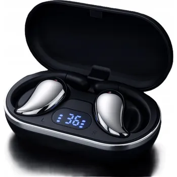 Sluchátka Sluchátka s otevřeným uchem KC-Fits02 Bluetooth 5.4 Dotykové ovládání USB-C Komfortní