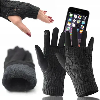 Podprsenka Dámské pětiprsté polyester rukavice Pako Jeans velikost M