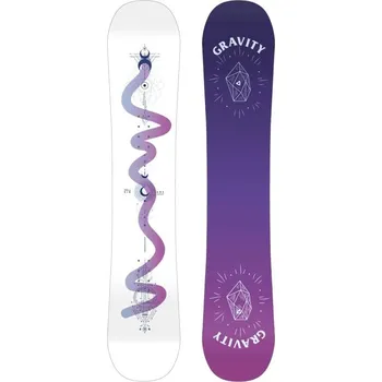 Snowboard Gravity Sirene White 154 cm + DÁREK + Doprava ZDARMA