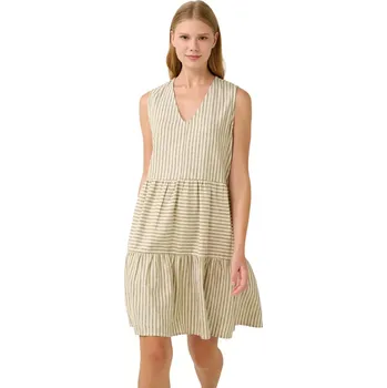Dámské šaty Letní šaty Vamp bez rukávů 22859 green oil velikost M