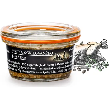 Hotové jídlo Mini Paštika z grilovaného kuřátka | Via Delicia