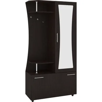 Předsíňová stěna Předsíňová stěna VIZIT MDF Barva: wenge