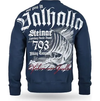 Pánská mikina Mikina Thor Steinar Valhalla marine Barva: Modrá, Velikost: L