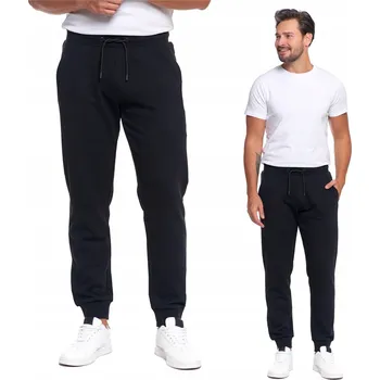 Moraj pánské tepláky bavlněné černé velikost XXL