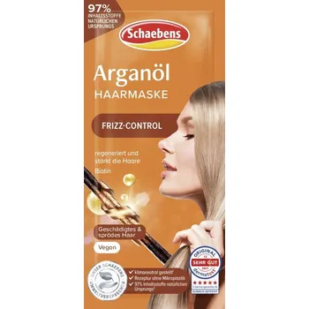 Vlasová regenerace Schaebens Argan-Öl Haarmaske - maska na vlasy s arganovým olejem, Německo