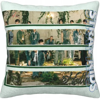 Obraz DWUSTRONNY NADRUK ZÁMEK PODUSZKA STRAY KIDS IDOLS NIEPOWTARZALNY dárek