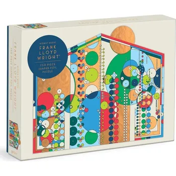 Puzzle Galison Fóliové tvarované puzzle Nástěnná malba 750 dílků