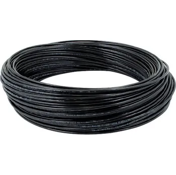 Zahradní hadice Mebra Plastik Hadička polyethylenová černá Vnitřní průměr hadice (mm): 6 mm, Vnější průměr hadice (mm): 8 mm