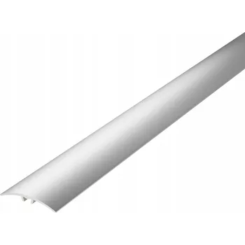 soklová lišta Lišta Vilo hliníková 3 x 930, délka 93 cm, stříbrná