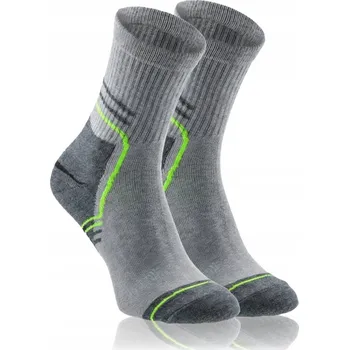 Pánské ponožky PÁNSKÉ PONOŽKY ponožky , ŠEDÉ, VYSOKÉ, 3 PÁRY