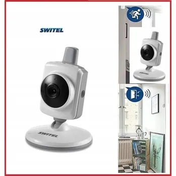 Bezpečnostní kamera Elektronická chůvička Switel bílá