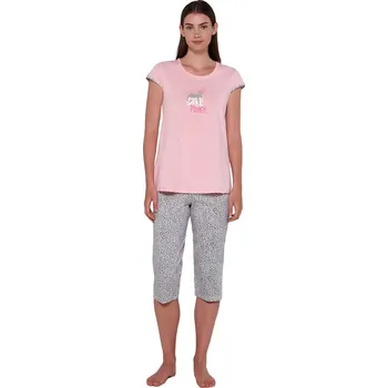 Dámské pyžamo Dámské pyžamo Vamp s krátkými rukávy 20326 velikost S