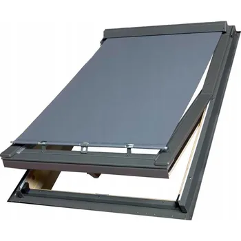 Stínicí technika Střešní markýza Kronmat PVC šedá 78 cm x 140 cm