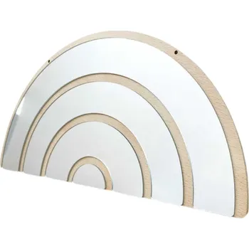Zrcadlo Dětské zrcadlo duha 28 x 14 cm