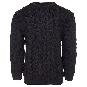 Dívčí mikina Vlnka Vlněný svetr Vlnka S08 černá velikost oblečení XL