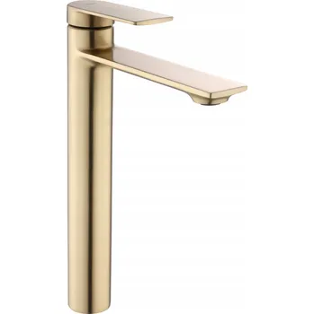 Vodovodní baterie Stojánková umyvadlová baterie Rea Storm zlatá