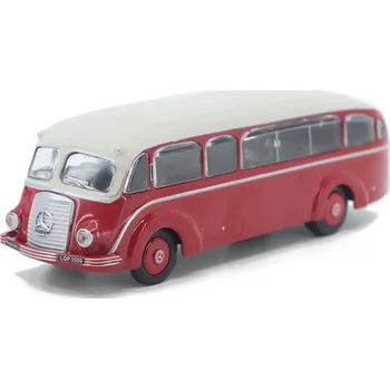 autíčko Mercedes-Benz LOP 3500 1:72 Kultovní autobusy minulé éry #23 - DeAgostini časopis s modelem Mercedes-Benz LOP 3500 - kovový model