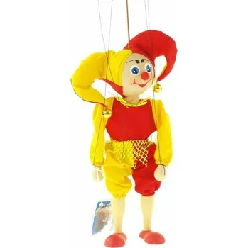 Dřevěná hračka Česká dřevěná hračka | Dřevěné velké loutky - Kašpárek