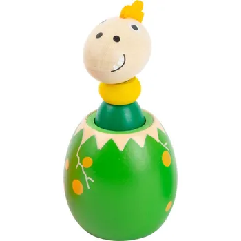 Hudební nástroj pro děti small foot Dinosauří vejce se zvukem 1 ks zelená