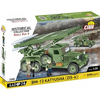 Stavebnice COBI COBI 2280 Katiusza BM-13 Katyusha Raketomet Raketomet