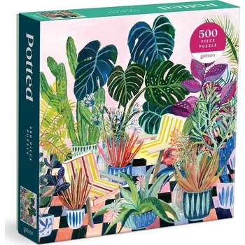 Puzzle Galison Puzzle Pokojové květiny 500 dílků