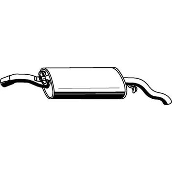 Zadní díl výfuku Starline Koncový díl výfuku 42.12.402