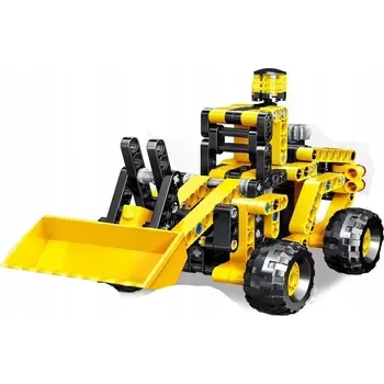ostatní stavebnice KREATIVNÍ STAVEBNÍ BLOKY BULDOZER RÝPADLO MALÉ STAVEBNÍ STAVEBNICE 862