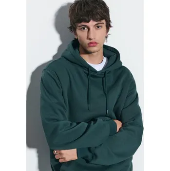 Pánská mikina Mikina s kapucí - XL - House - pískově zelená - 662GB-97X