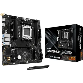 Základní deska ASRock MB Sc AM5 A620AM-X WIFI, AMD A620A, 2xDDR5, 1xHDMI, 1xDP, WIFI
