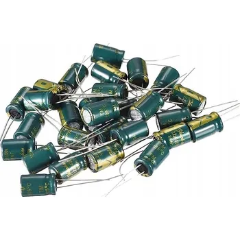 Kondenzátor KONDENZÁTOR 2,2µF 400V ELEKTROLYTICKÝ Ø8x12mm 10% 105°C NÍZKÉ ESR JCCON