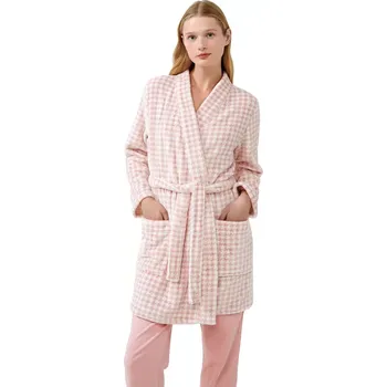 Dámský župan Krátký dámský župan Vamp 21422 velikost M