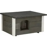 Psí bouda Springos dřevěná, vnější rozměry 54 cm x 39 cm x 30 cm