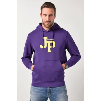 Pánská mikina JP1880, Plus size Mikina s kapucí JP1880, potisk na hrudi, klokaní kapsa, do 8XL pro plnoštíhlé nadměrná velikost, 843084849-1455, nachový, 6XL, Plus size oblečení, Oblečení pro vysoké muže, Nadměrné velikosti, Oblečení pro plnoštíhlé.