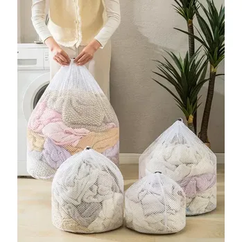 Síť proti hmyzu Síťka na praní prádla, 60x80cm stahovací velká oka (STE10)