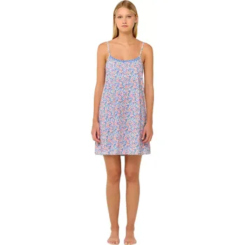 Dámská noční košile Bavlněná letní noční košile Vamp s potiskem 22208 salmon velikost S