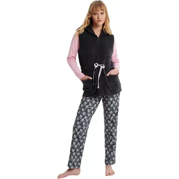 Dámský župan Vamp -dámská vesta 19463 velikost S