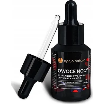 Pleťové sérum Vyživující sérum Ovocná noc Opcja Natura 30 ml