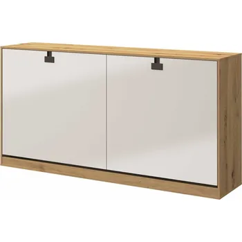 Dětská postel Max-i Výklopná postel BREYSTON 20 | dub artisan / bílý lesk