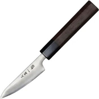 Kuchyňský nůž Dellinger Petty Knife 80 mm - Hokiyama - Tosa-Ichi - Dark Octagonal